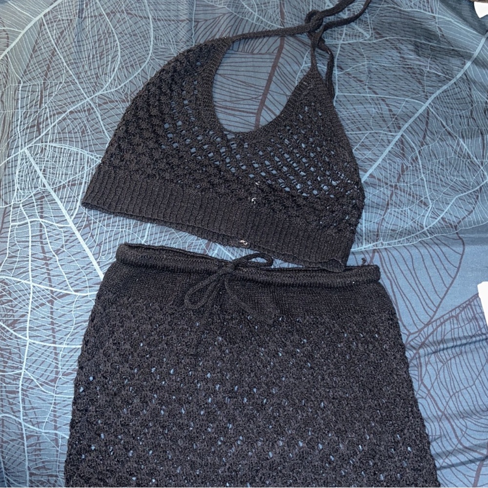 Knitted set